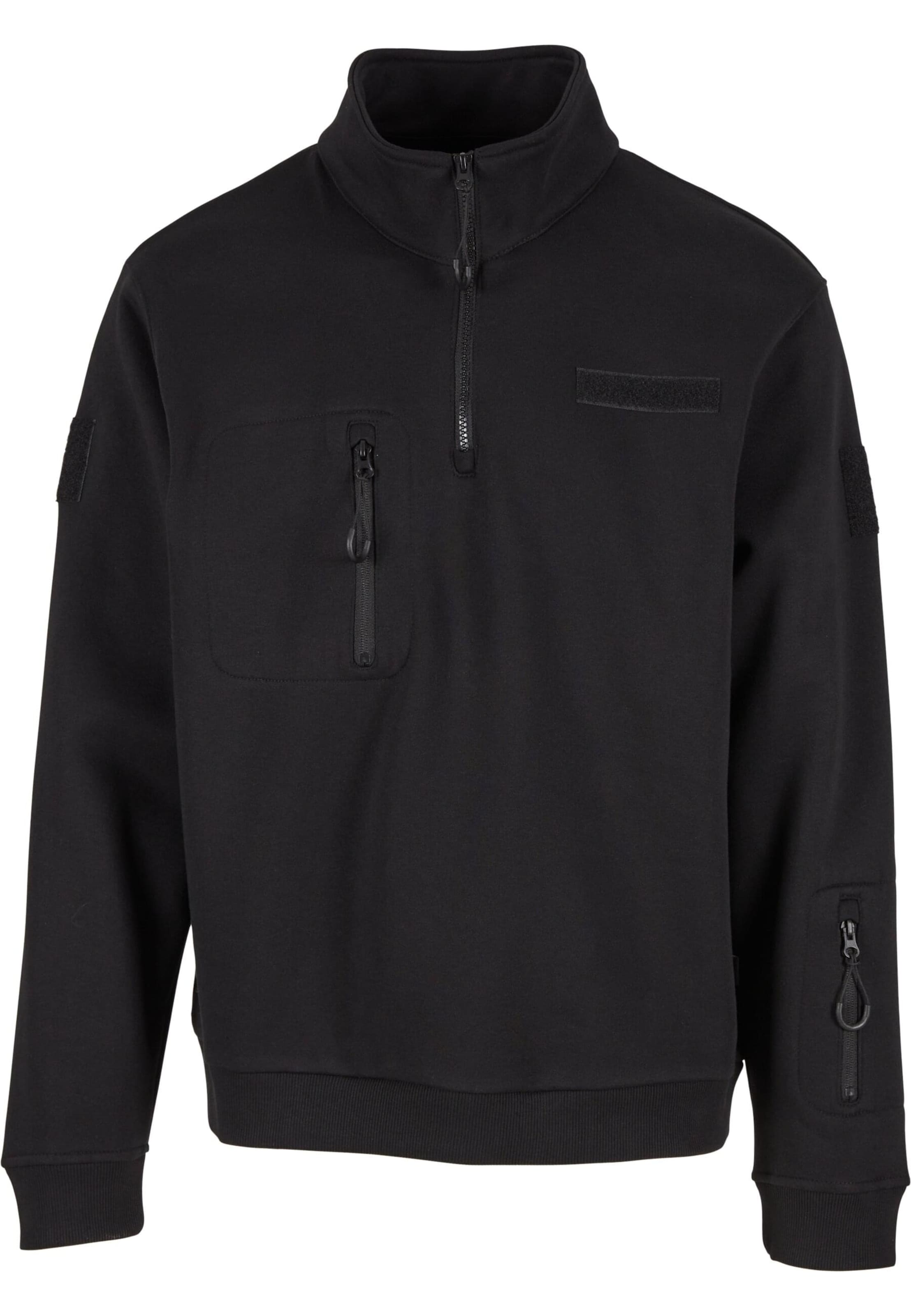 Brandit Mikina – černá: přední strana