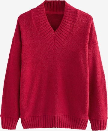 Next Mikina – červená: přední strana