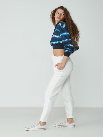 C&City Tapered Hose in Weiß