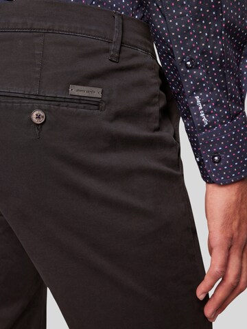 PIERRE CARDIN Slimfit Chinohose 'PC-Colmar' in Schwarz