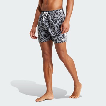 ADIDAS SPORTSWEAR Athletic Swim Trunks 'Essentials' in Black: front