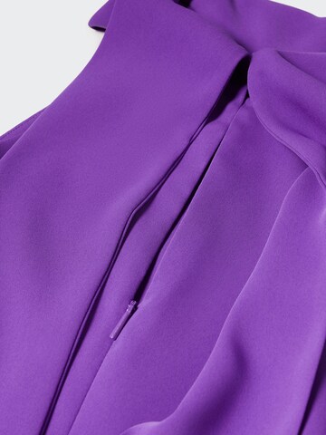 MANGO Sukienka koktajlowa 'CHARLOT' w kolorze fioletowy