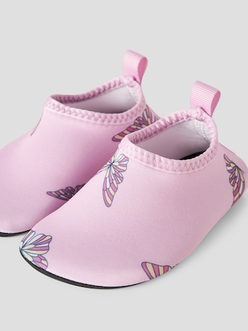 NAME IT Beach & Pool Shoes 'NMFZIPPA' in Pink