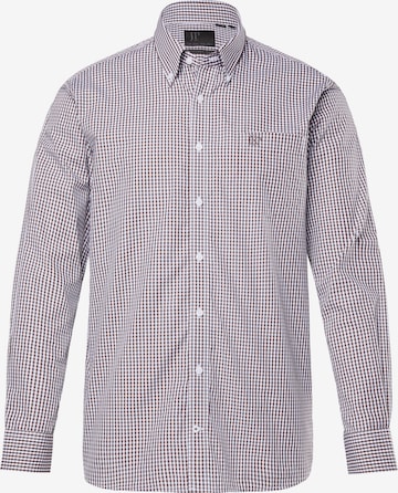 Chemise JP1880 en marron : devant