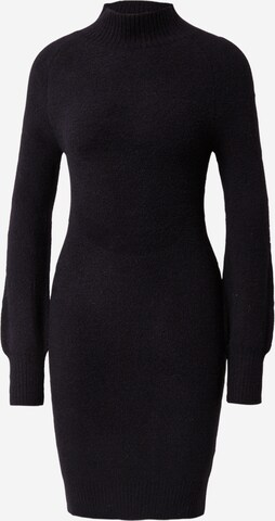 GUESS Knitted dress in Black: front