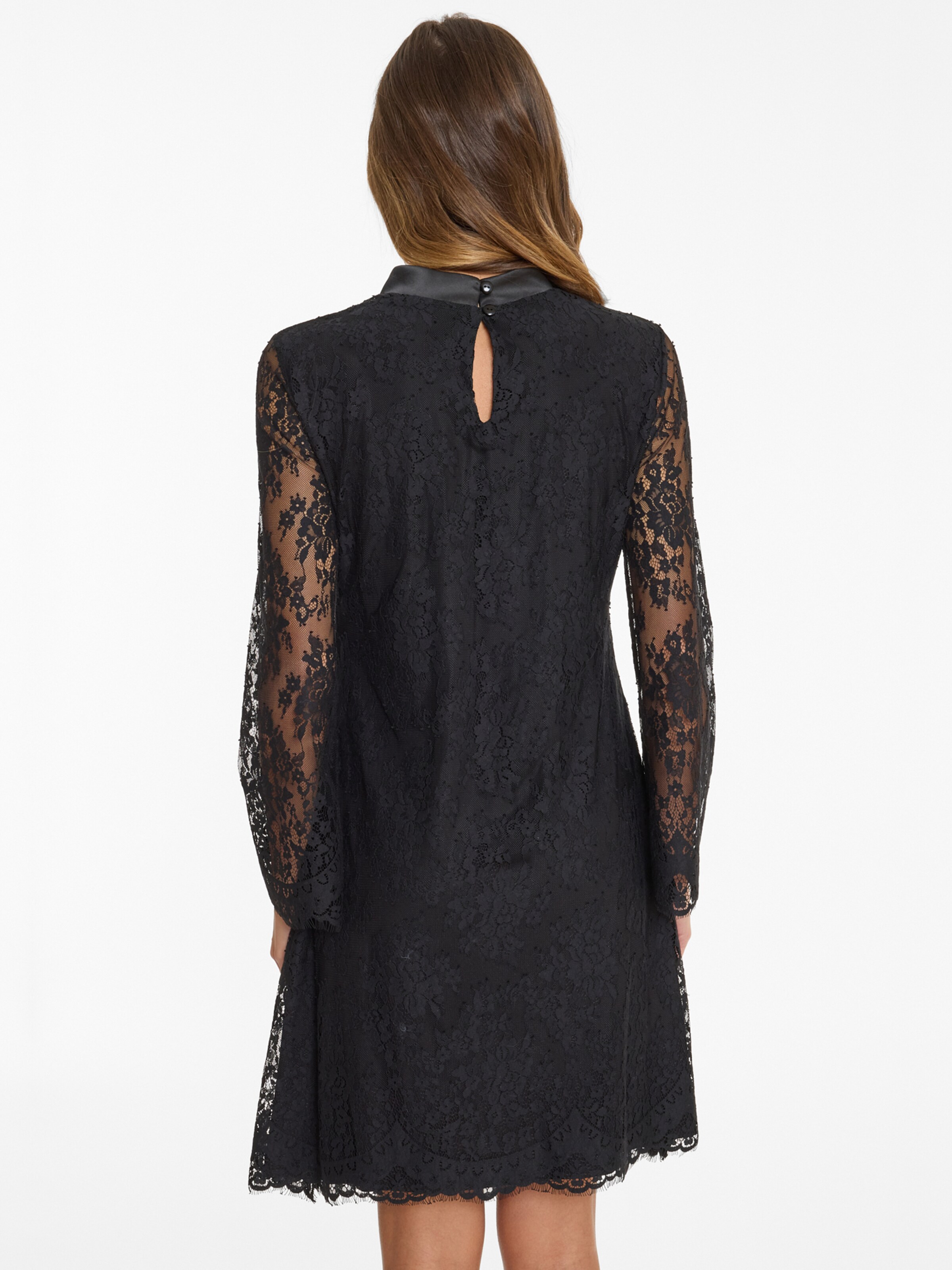 Ana Alcazar Avondjurk 'Abida' in Zwart