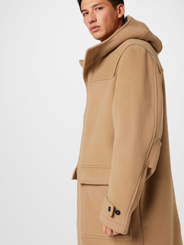 DRYKORN Between-Seasons Coat in Brown