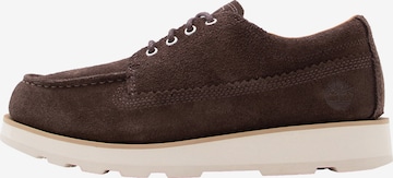 TIMBERLAND Δετό παπούτσι σε καφέ: μπροστά