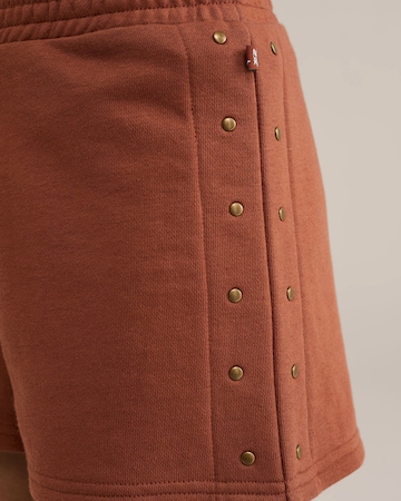 Regular Pantalon WE Fashion en marron