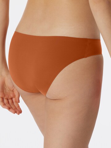 Slip 'Invisible Soft' SCHIESSER en marron