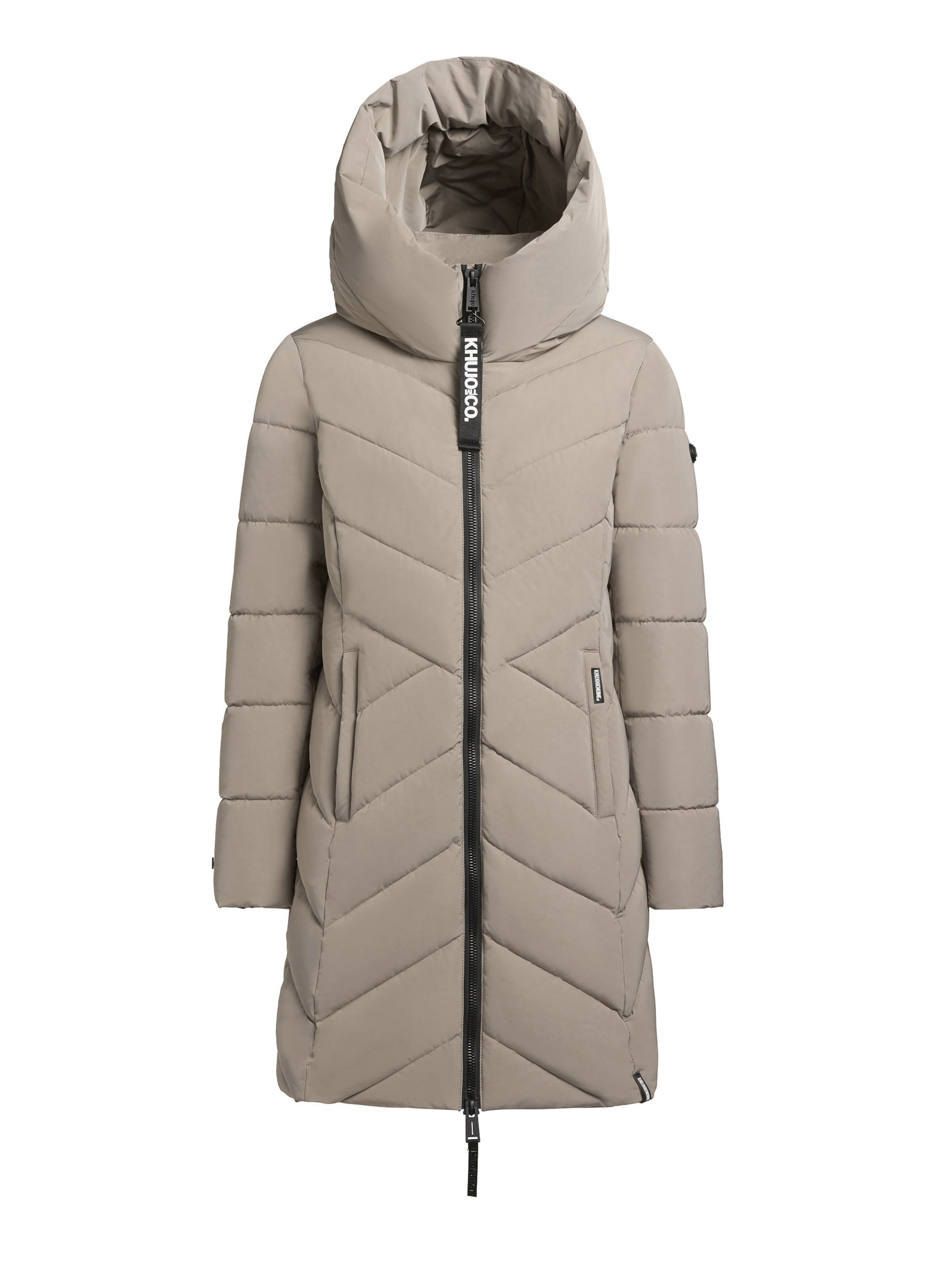 khujo Winter coat ' DARKA2 ' in Beige: front