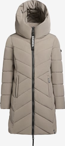 Manteau d’hiver ' DARKA2 ' khujo en beige : devant