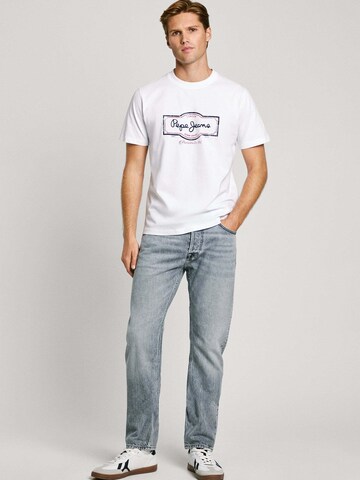 Pepe Jeans Shirt 'Daxton' in Wit