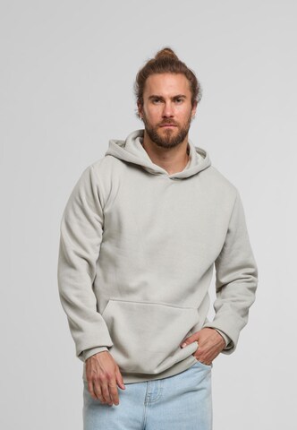 Sweat-shirt 'Essential' Urban Classics en gris : devant