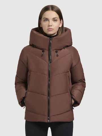 khujo - Chaqueta de invierno 'ALESS' en marrón: frente