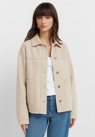 Springfield Tussenjas in Beige: voorkant