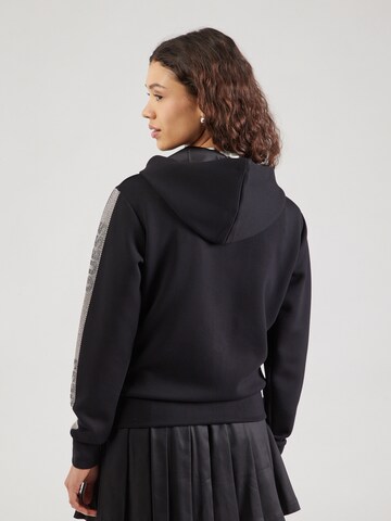GUESS Zip-Up Hoodie in Black
