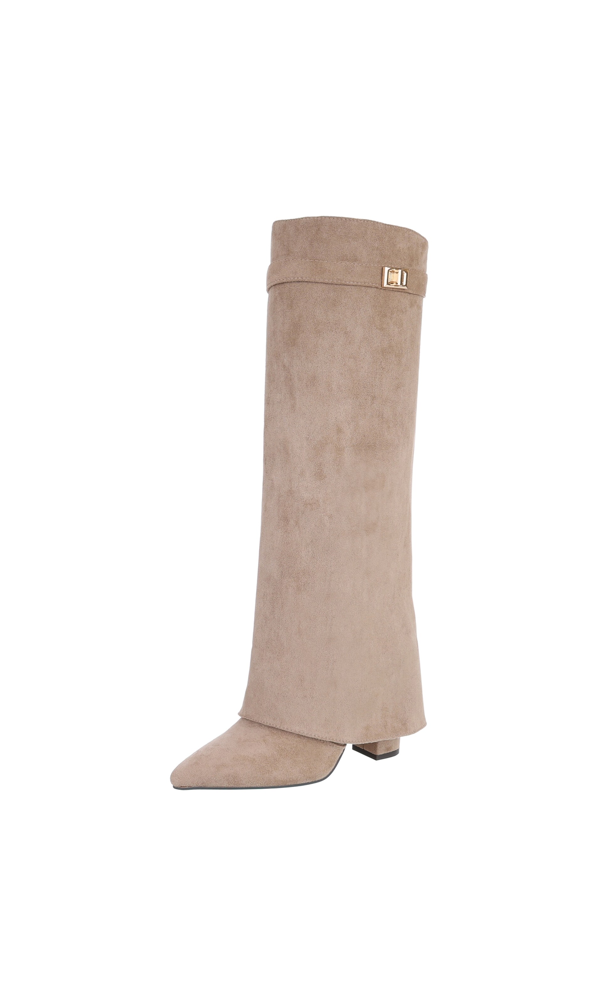 Ital-Design Boots in Brown: front