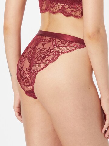 Hunkemöller - Cueca 'Ginny Rio' em vermelho