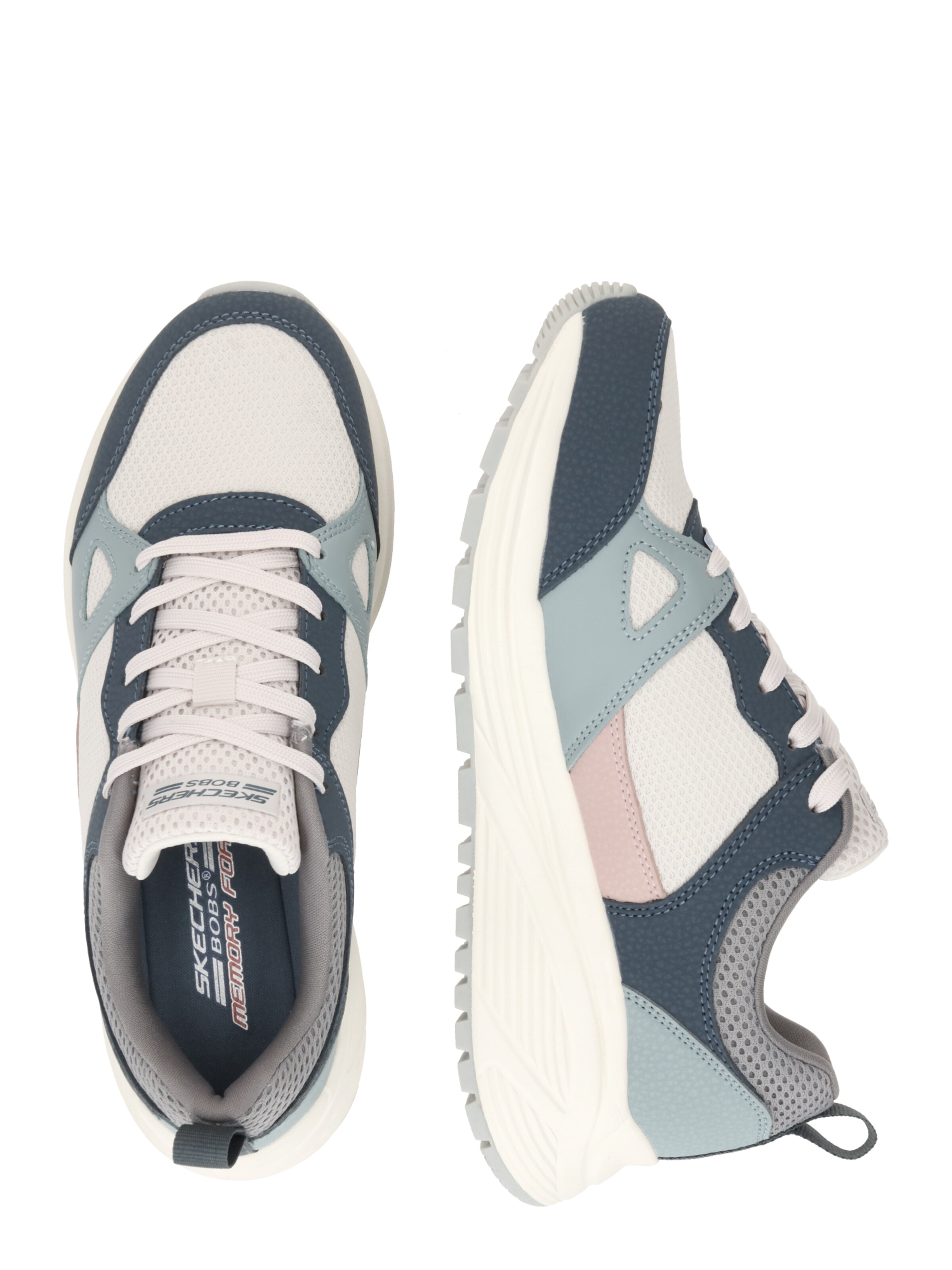 Sneaker low 'BOBS SPARROW 2.0' de la SKECHERS pe albastru