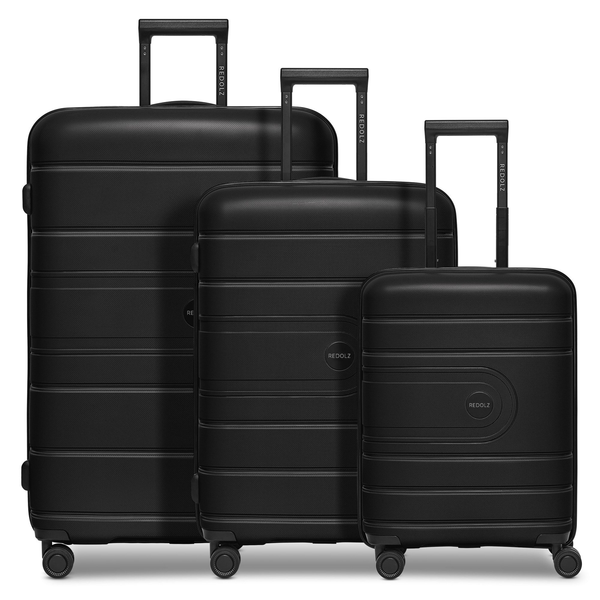 Redolz Suitcase Set 'Essentials 11' in Black: front