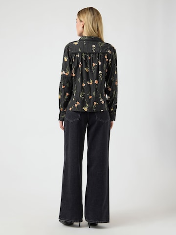 YAS Blouse 'YASSOMELLI' in Zwart