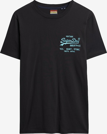 Superdry T-Shirt in Schwarz: predná strana