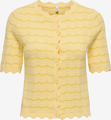 geltona ONLY Kardiganas 'ONLARMILLA': priekis
