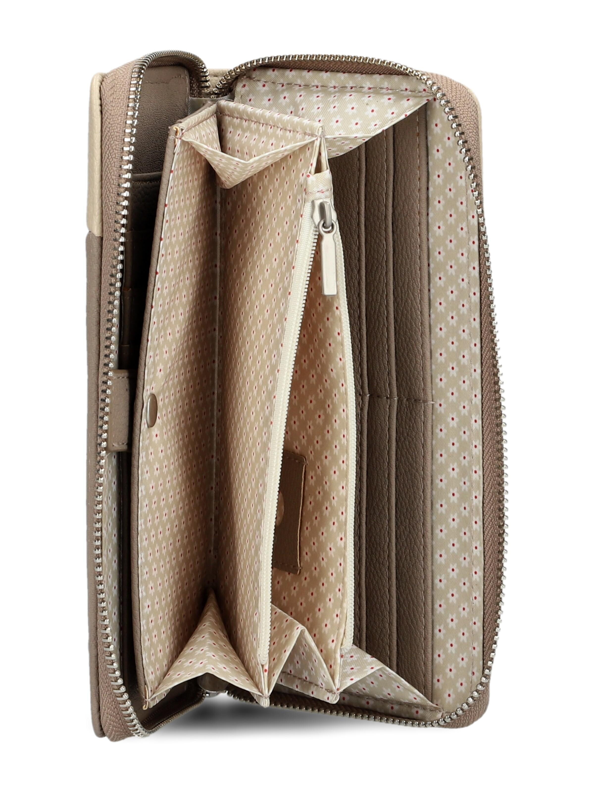 ZWEI Portemonnaie 'EVA EV2'‌‌‌‌‌‌‌ in Beige