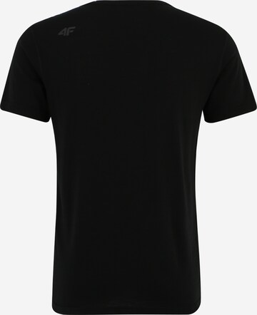 4F - Camiseta funcional en negro