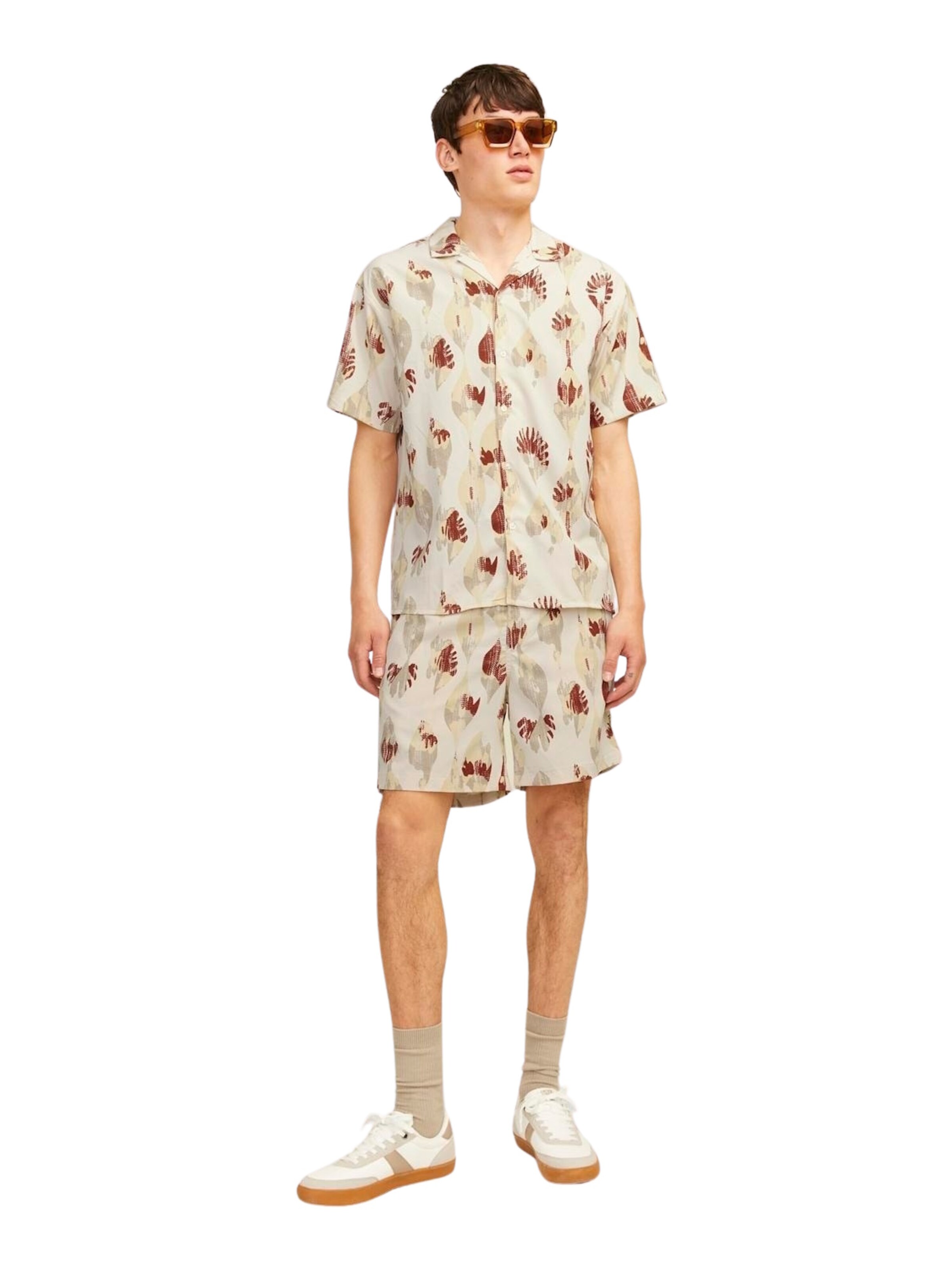 Comfort fit Camicia 'Jeff' di JACK & JONES in beige