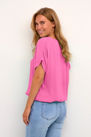 Kaffe Blouse 'Amber Stanley' in Pink