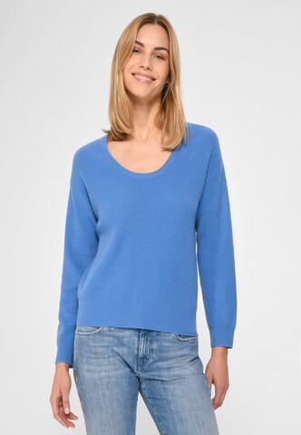 Pull-over include en bleu : devant