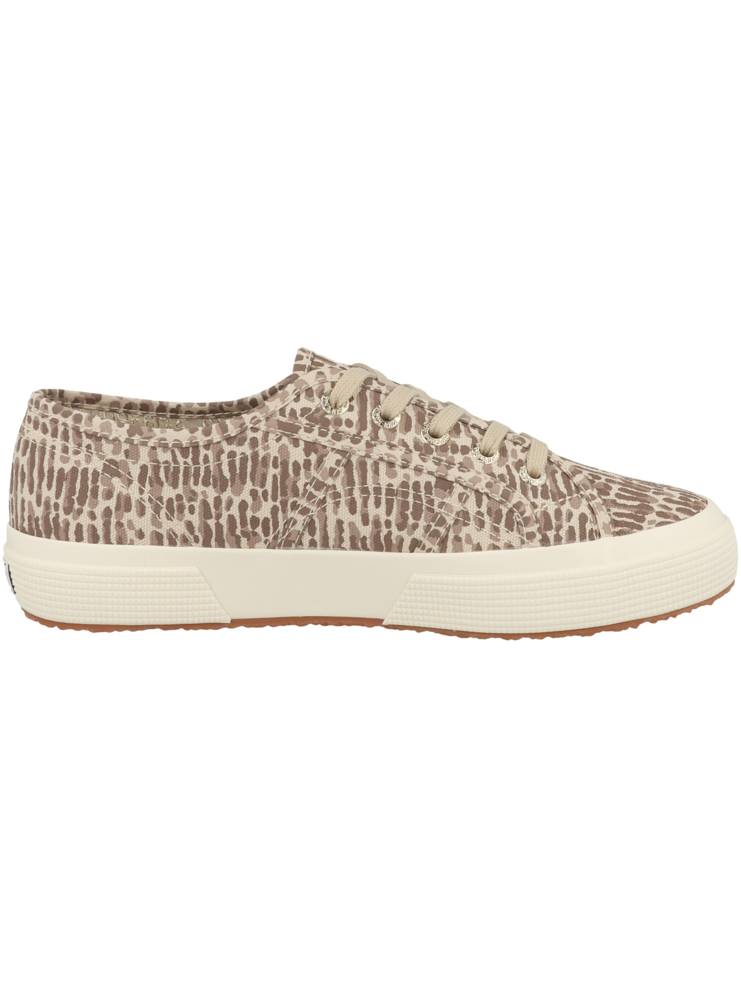 SUPERGA - Sapatilhas baixas ' 2750 Jaguar Print ' em castanho