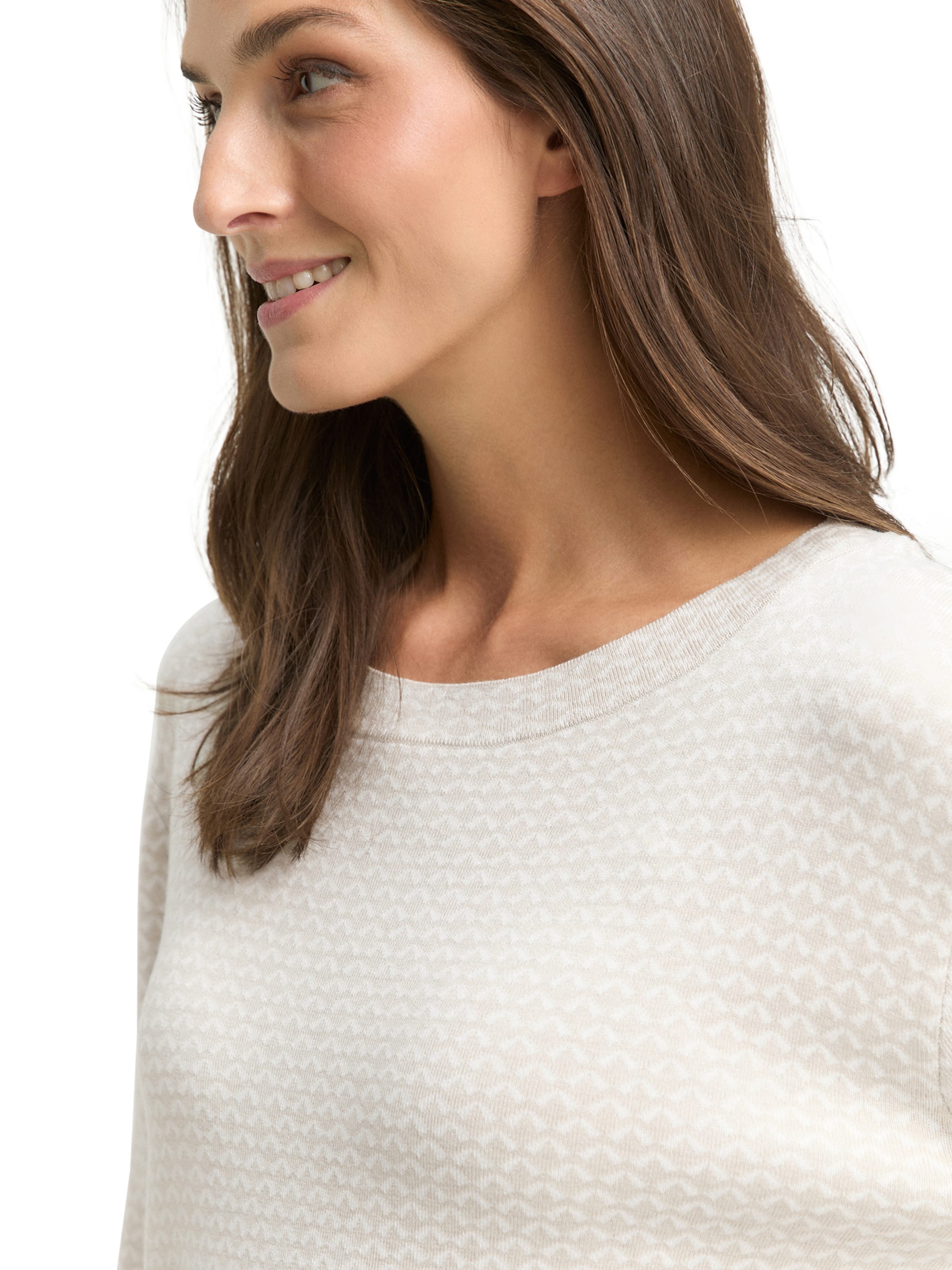 TOM TAILOR Pullover in Grau