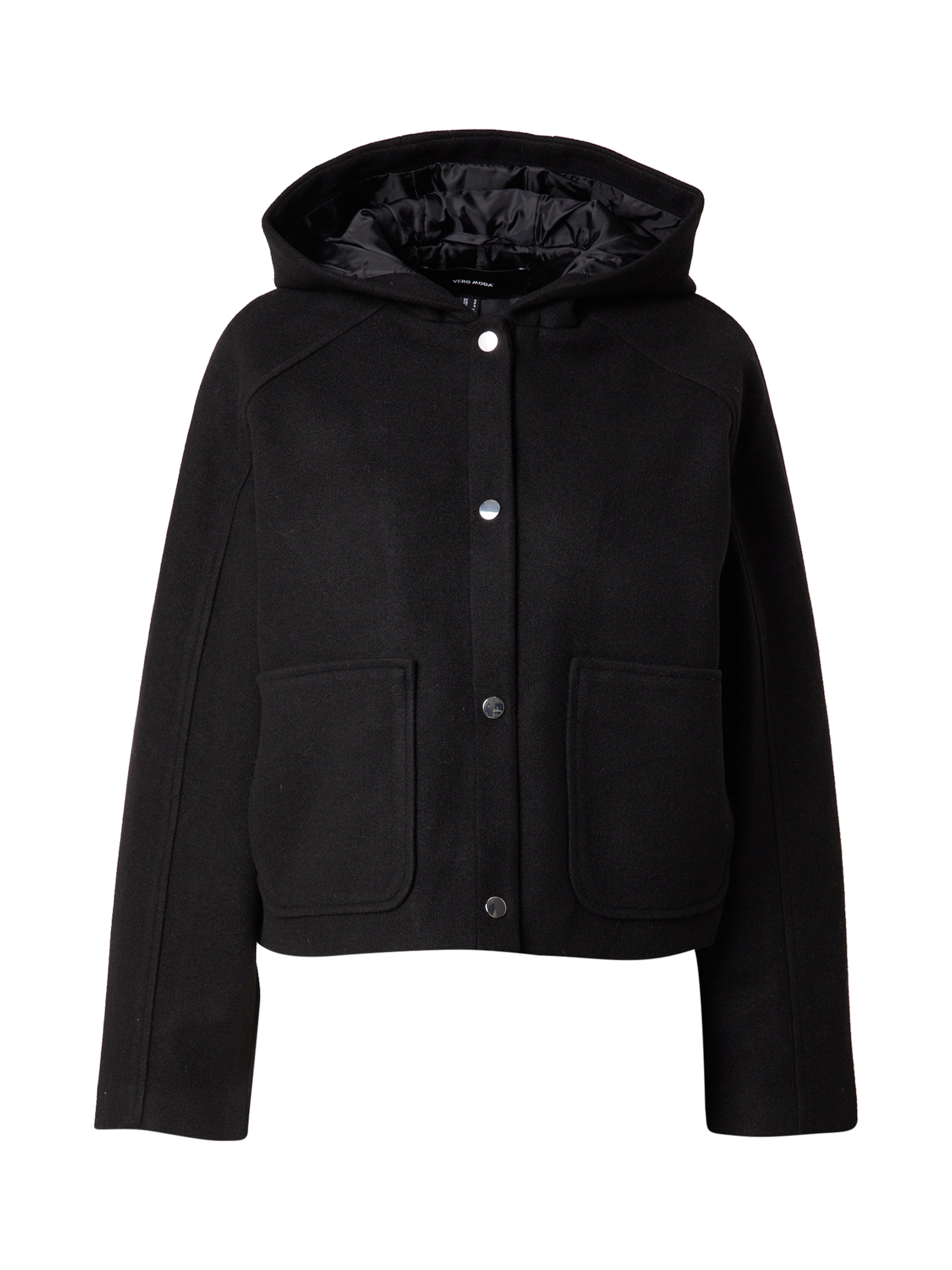 VERO MODA Демисезонная куртка 'VMFortunerome' в Черный: спереди