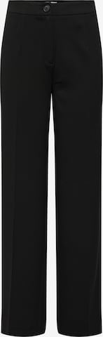 Regular Pantalon à plis 'LILI' ONLY en noir : devant