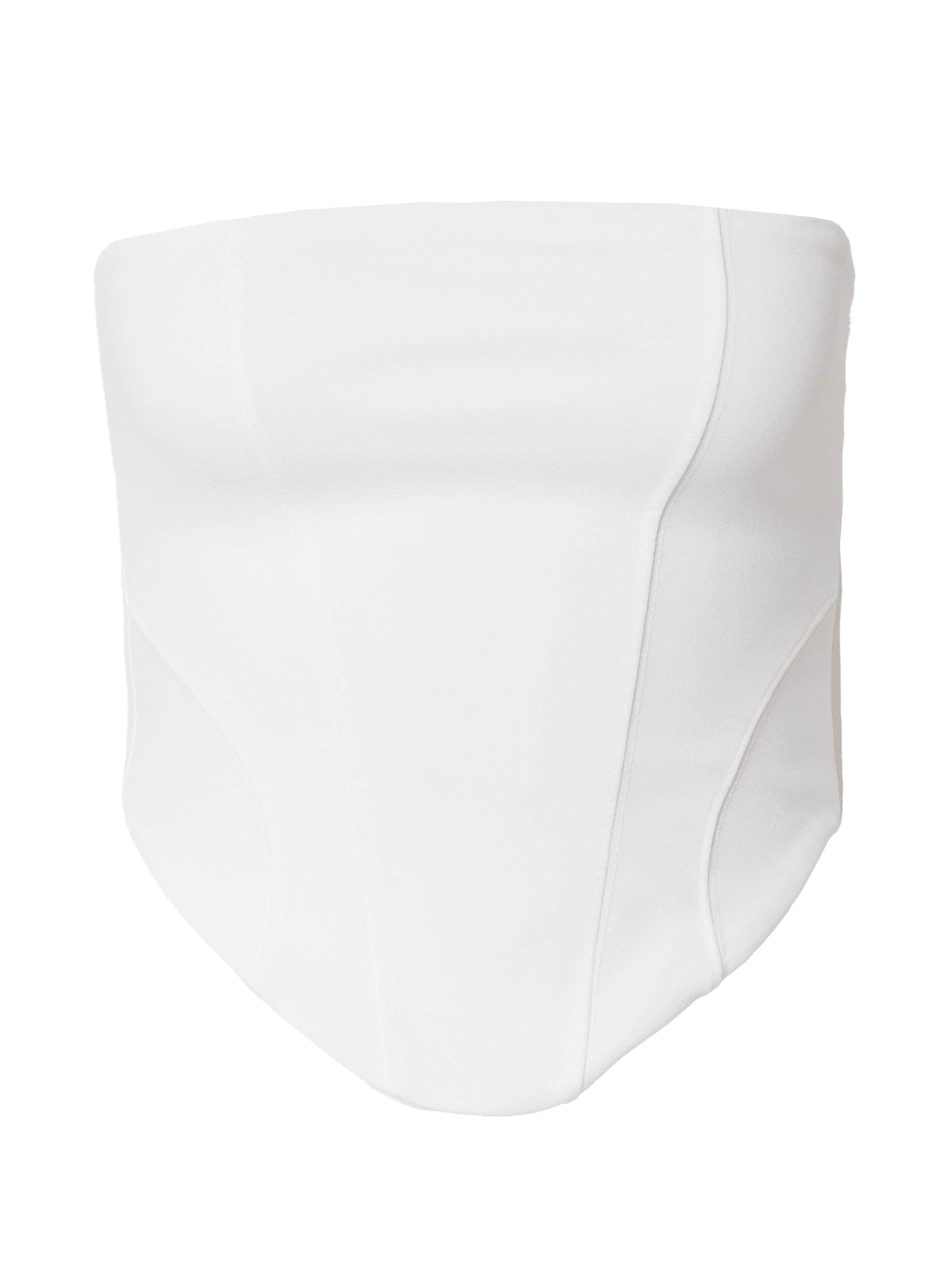 Gina Tricot Top - Biela: predná strana