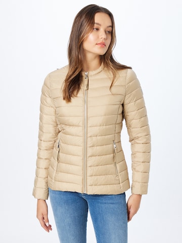 Lauren Ralph Lauren Between-Season Jacket in Beige: front