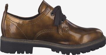 MARCO TOZZI Lace-Up Shoes in Bronze
