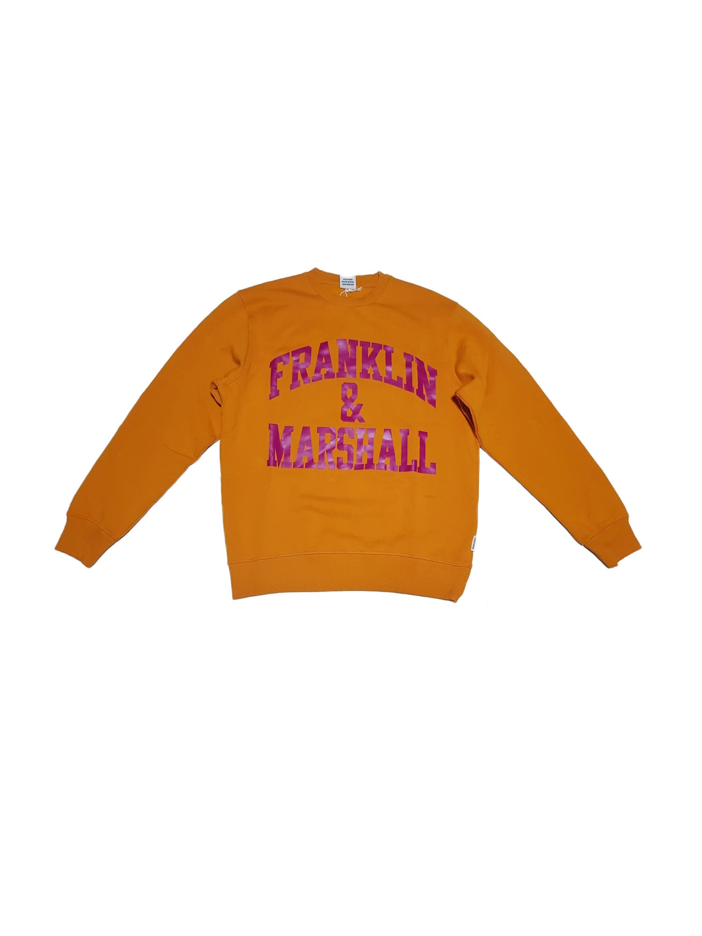 Sweat-shirt FRANKLIN & MARSHALL en orange : devant