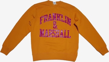 FRANKLIN & MARSHALL Sweatshirt in Orange: Vorderseite