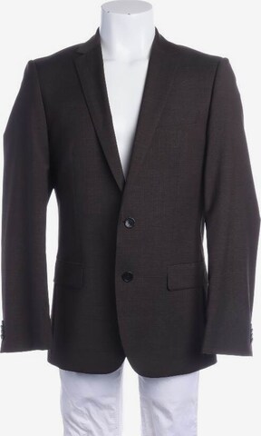 HUGO Suit Jacket in M in Brown: front