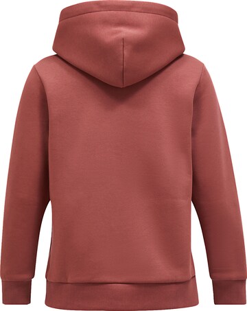 Sweat-shirt PEAK PERFORMANCE en rouge