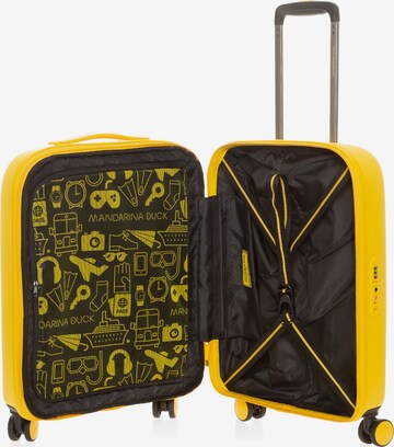 Trolley 'Logoduck' di MANDARINA DUCK in giallo