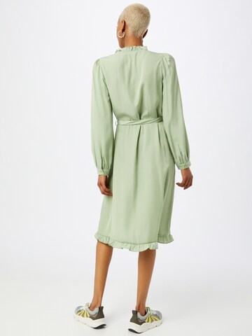 MSCH COPENHAGEN Sukienka koszulowa 'Elysse' w kolorze zielony