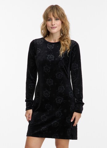 Ragwear Kleid in Schwarz: Vorderseite
