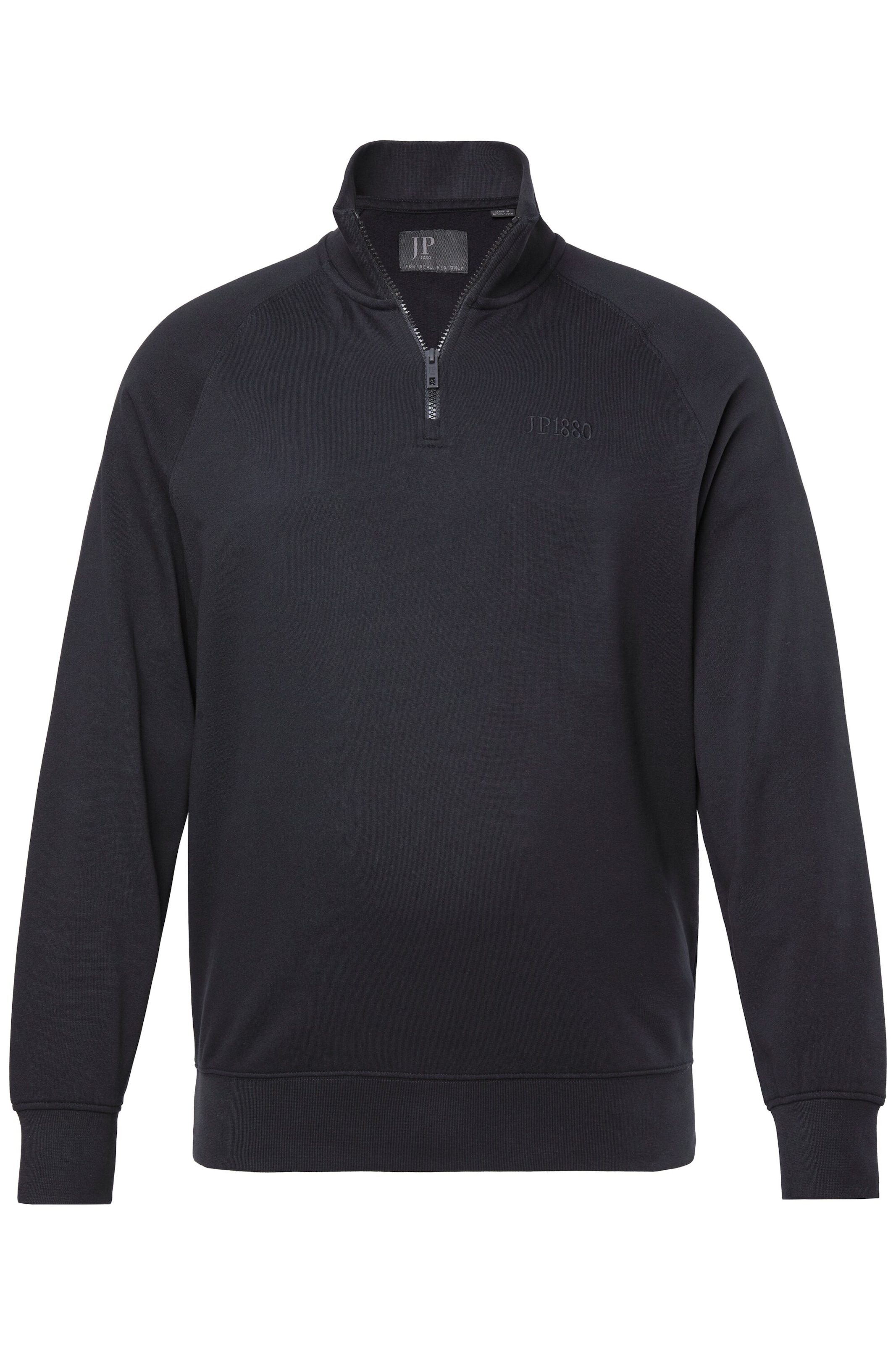 JP1880 Sweatshirt in Zwart: voorkant