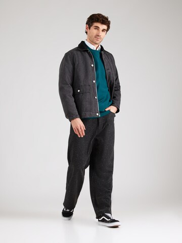 Carhartt WIP Sweatshirt 'American Script' in Groen