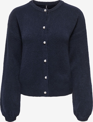 ONLY Gebreid vest 'ISABELLA ' in Blauw: voorkant